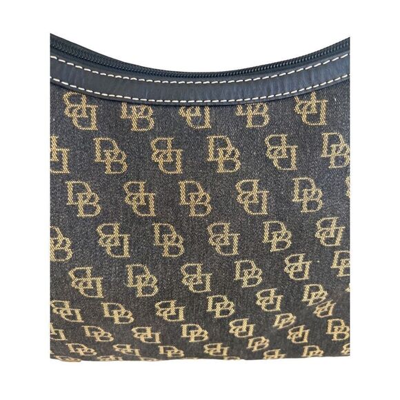 Dooney & Bourke leather canvas Hobo Shoulder Handbag - Picture 5 of 16